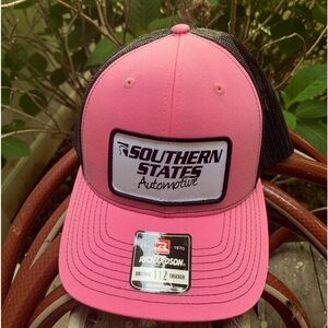 NWT Authentic Southern States Pink and Black Trucker’s Hat